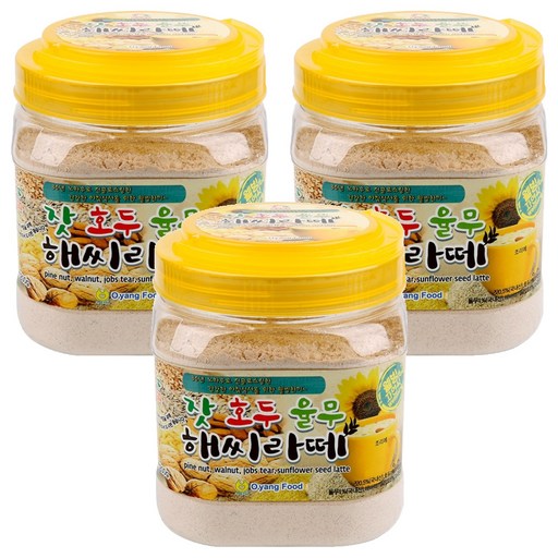 오양식품 잣 호두 율무 해씨라떼