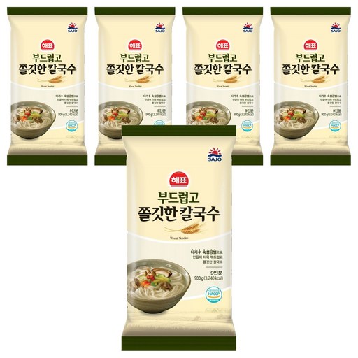 해표 부드럽고 쫄깃한 칼국수