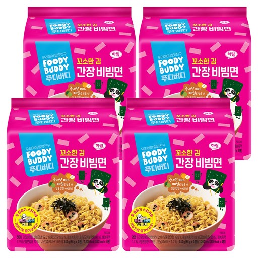 푸디버디 간장 비빔면 86g