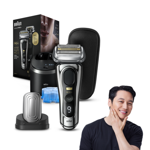 BRAUN 시리즈 9 PRO+ 전기면도기 세트