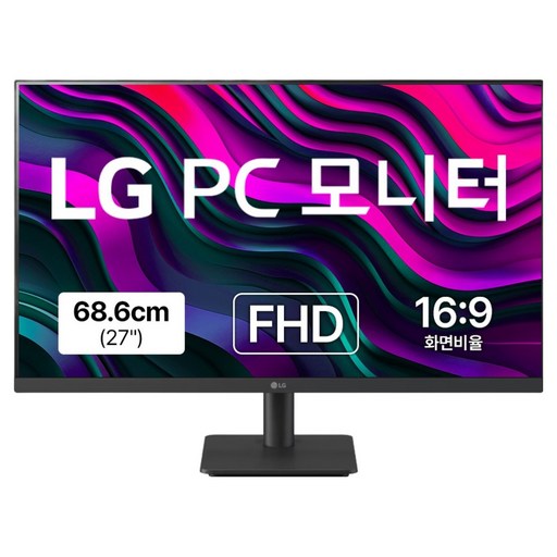 LG전자 FHD PC 모니터, 68.6cm, 27MS500