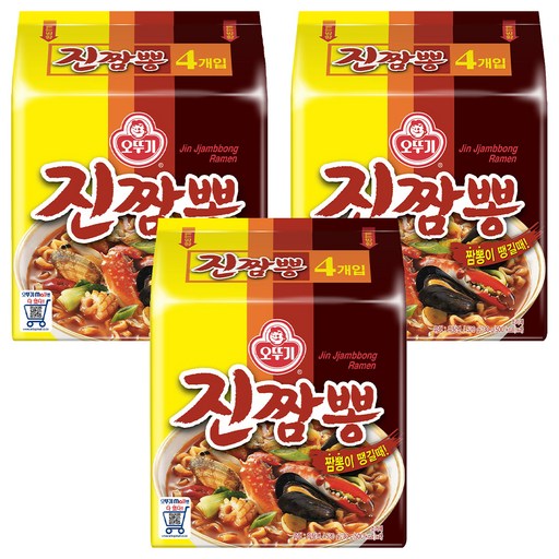 오뚜기 진짬뽕 봉지라면