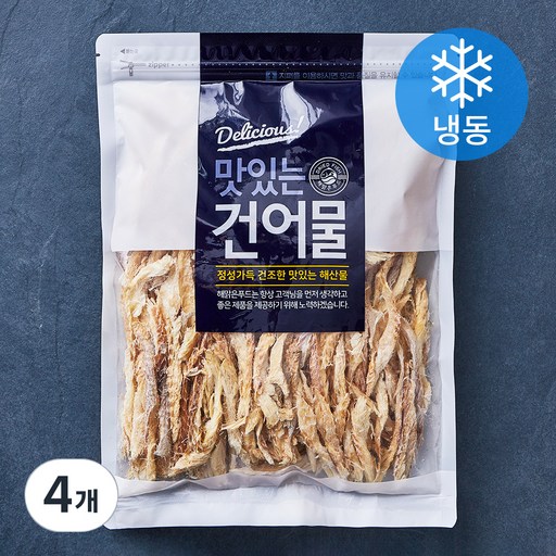 해맑은푸드 손질 먹태채 중채 (냉동)