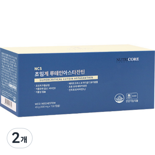 뉴트리코어 NCS 초임계 루테인 아스타잔틴 45g