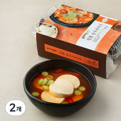 곰곰 정통 순두부찌개