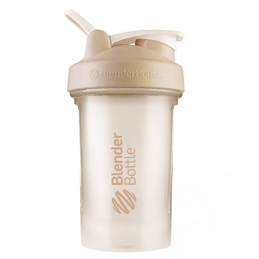 Blender Bottle Classic V2 經典第二代防漏搖搖杯 600ml, 1個, 奶茶色