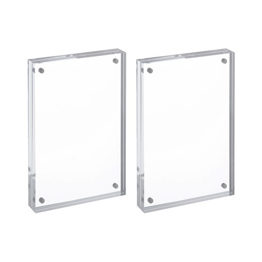 탐사 102x150 4컷 사진 투명 두꺼운 아크릴 액자 디오라마 제작 굿즈