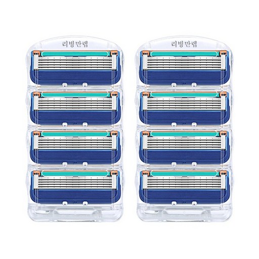 리빙만렙 퓨전 매뉴얼 호환용 면도날