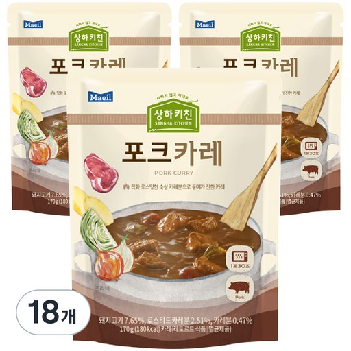 상하키친 포크 카레