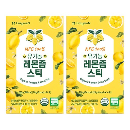 엔자임엔 NFC 100% 레몬즙 스틱