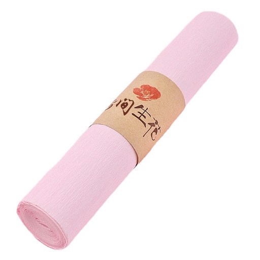 마다꾸미 컬러 주름지 크래프트지 02 라이트핑크