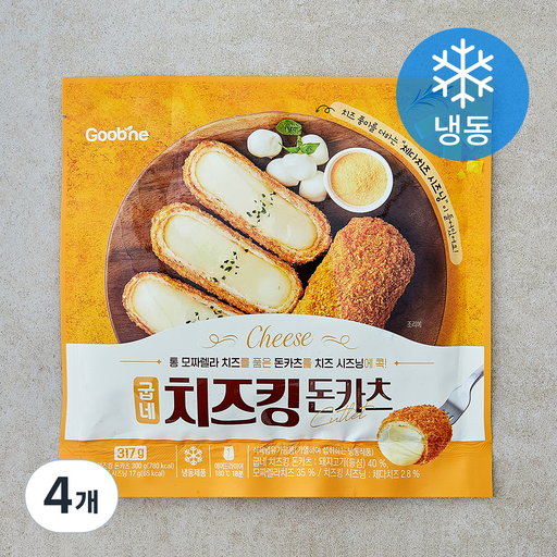 굽네 치즈킹 돈카츠 (냉동)