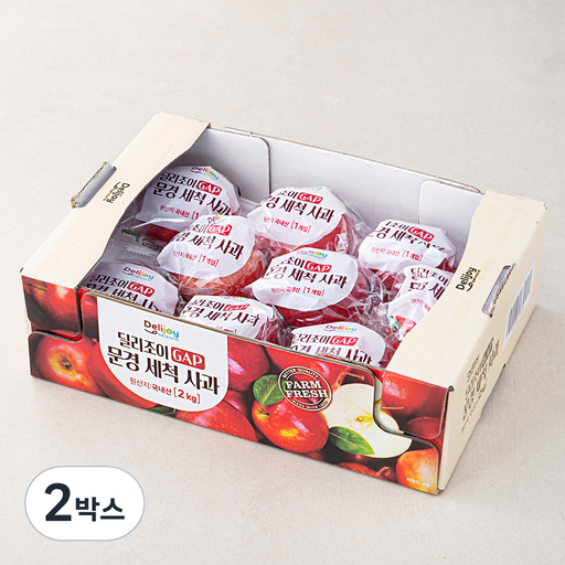 딜리조이 GAP 문경 세척 사과