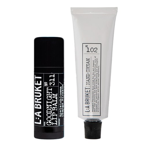 라부르켓 핸드크림 베르가모트 패출리 30ml + 굿나잇 립 밤 오렌지 블라썸 14g