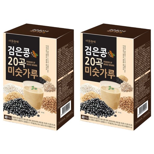 다농원 검은콩 20곡 미숫가루