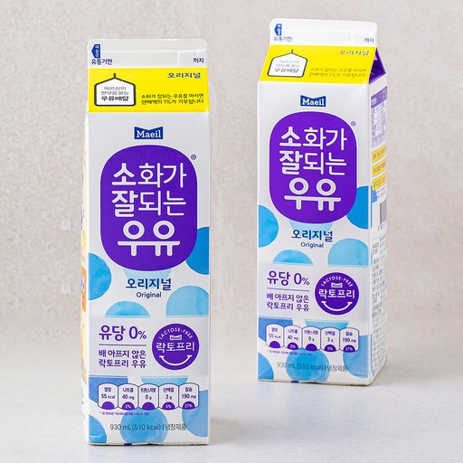 매일우유930ml2개소화가잘되는우유
