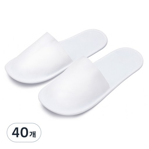 일회용 실내화 앞막힘
