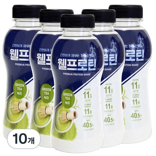 웰프로틴 녹차 복합 프로틴 파우더