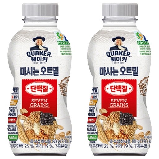 퀘이커 마시는 오트밀F 단백질2.0