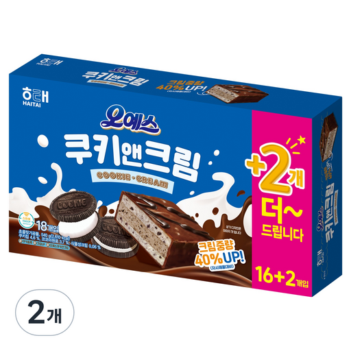 해태제과 오예스 쿠키앤크림