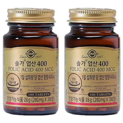 솔가 엽산 400