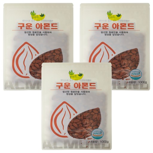 미소한입 두리식품 구운 아몬드