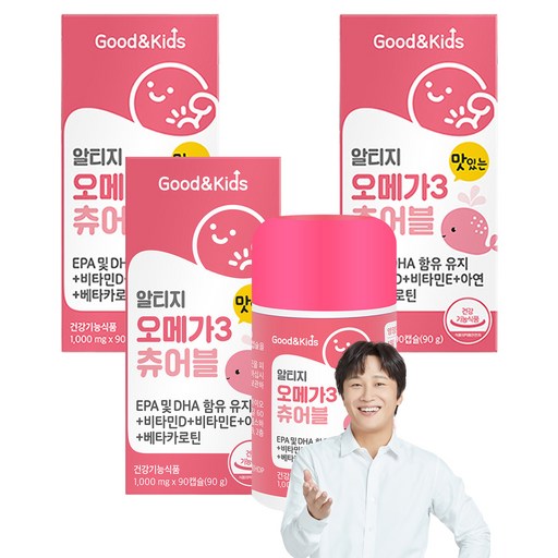 굿앤키즈 맛있는 오메가3 츄어블