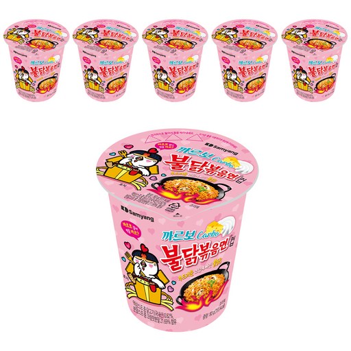 불닭볶음면 까르보 컵 80g