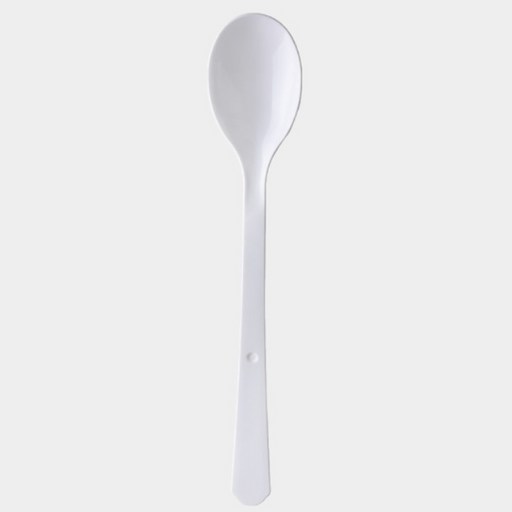 스완 일회용 빙수 수저 백색 대