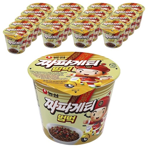 짜파게티 범벅 미니 컵라면 70g