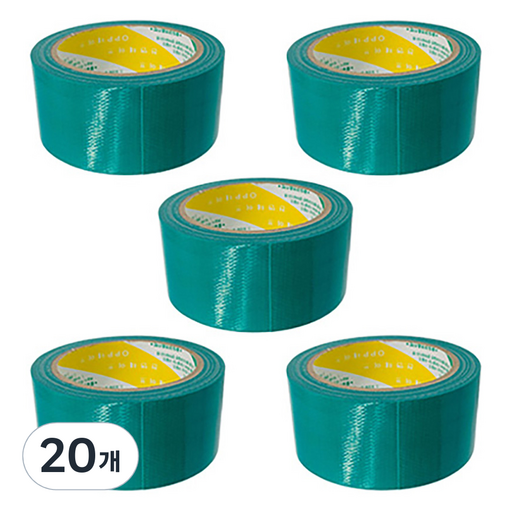 소유티앤이 청테이프 녹색 48mm x 15m
