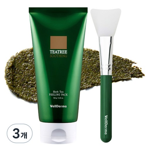 웰더마 차이슬 티트리 허브 톡스 필링 팩 150g