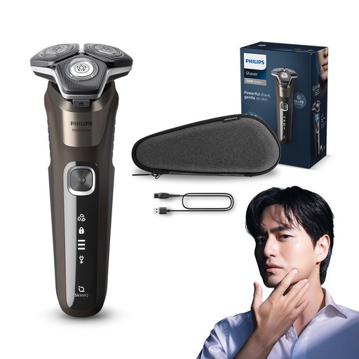 필립스 SkinIQ 5000 시리즈 전기면도기