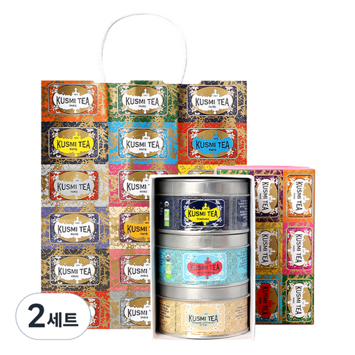 쿠스미티 3 미니어처 블랙티 선물세트 + 쇼핑백