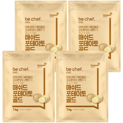 비셰프 동원홈푸드 매쉬드 포테이토 골드