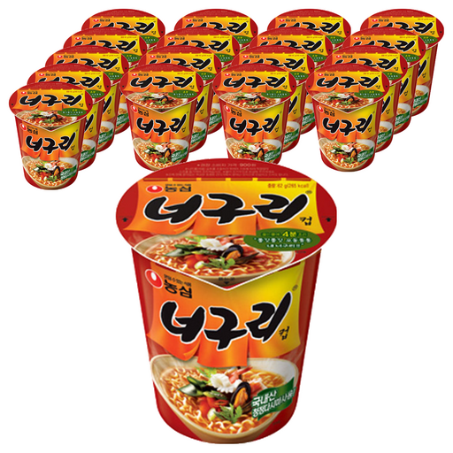 농심 너구리 컵라면 62 g
