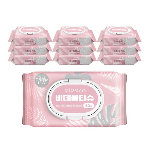 [비건라이프] 올담 오리지널 비데물티슈 캡형
