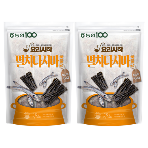 농협 멸치 다시마 국물팩 10p