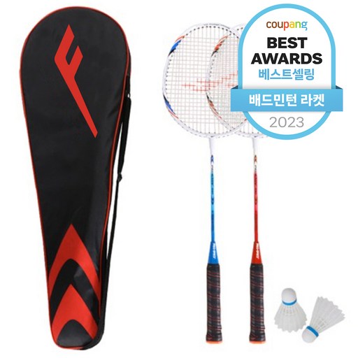 프로스펙스 배드민턴라켓 PRIMARY 100(레드블루)  라켓 100  1세트 신상품