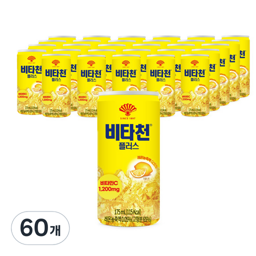 비타천플러스 캔 음료
