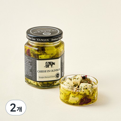 영준목장 수제 치즈인 올리브 150g