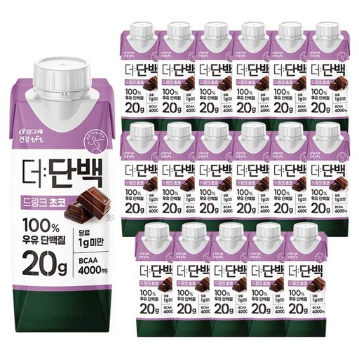 더단백 드링크 초코