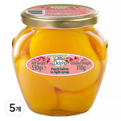 델피 그릭 저당 복숭아