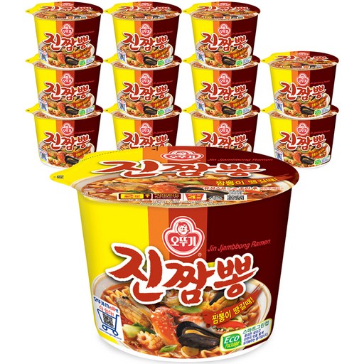 오뚜기 진짬뽕 컵라면 115g