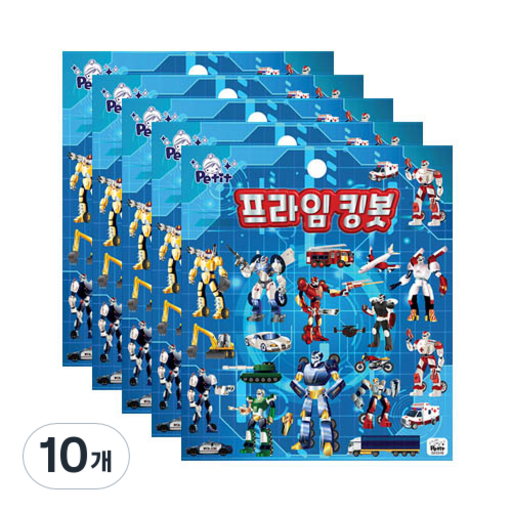 쁘띠팬시 푹신 프라임킹봇 빅스티커 DA5549
