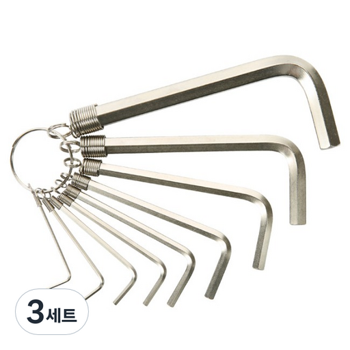 썬키 L렌치 링고리 9종 세트 SW-9