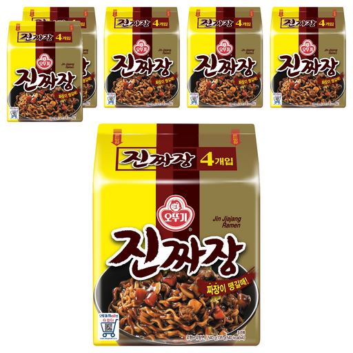 오뚜기 진짜장 멀티팩 4개입