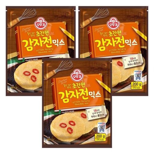 오뚜기 초간편 감자전믹스