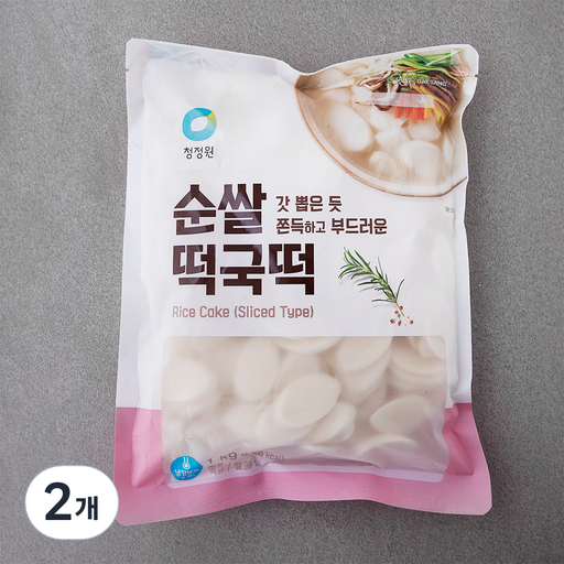 청정원 순쌀 떡국떡