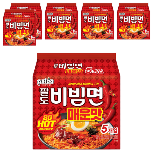 팔도 비빔면 매운맛